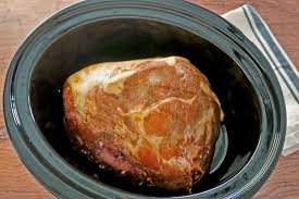 precooked ham in a slow cooker recipe