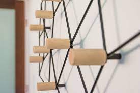 This Geometric Coat Rack Could Also