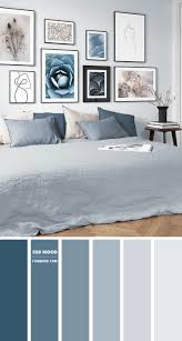 dusty blue bedroom color scheme blue