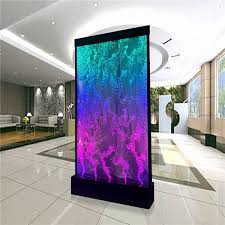 Large 40 Wide X 79 Tall Full Color Led Lighting Bubble Wall Fountai