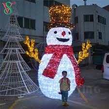 china large outdoor snowman