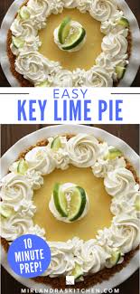 And so darn easy too! Easy Key Lime Pie Authentic Recipe Mirlandra S Kitchen