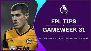 fpl captain picks for gameweek 31