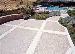 Patio Pool Deck With Band Agg Bcp