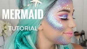 mermaid makeup halloween tutorial