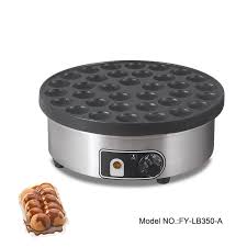 35 holes round shape mini pancake machine