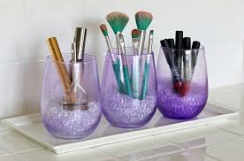 11 beautifully easy makeup storage and