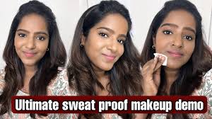 sweaty skin tamil makeup tutorial