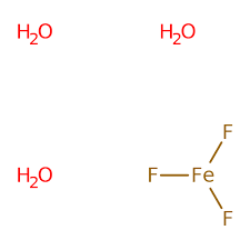 iron iii fluoride trihydrate