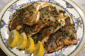pan seared fish filets with lemon caper