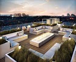 Modern Rooftop Terrace Design