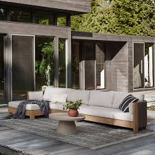 Porto Outdoor 3 Piece Chaise Sectional