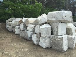 Reclaimed Stone Wall Blocks Retaining