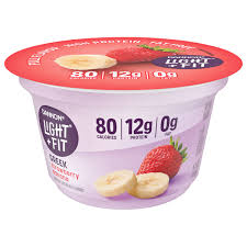 fit yogurt greek strawberry banana non