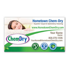 chem dry business cards franchise