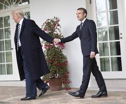 Image result for photos trump macron