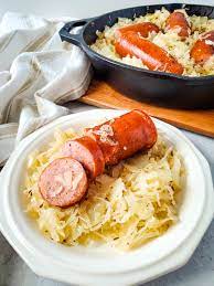 kielbasa and sauer recipe