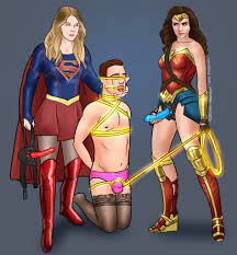 Supergirl x Wonderwoman Pegging ~ DC Comics ~ By SafeWordIgnored – Rule 34  Femdom Club