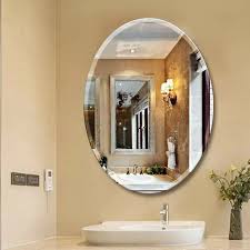 Amonie Oval Wall Mirror Living Room