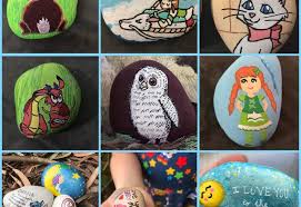 Rock Painting To Hide And Share Arts