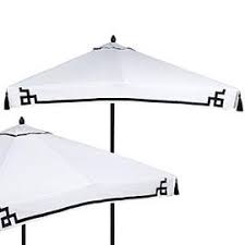 white soho square umbrella collection