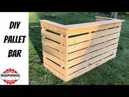 How To Build A Diy Pallet Bar