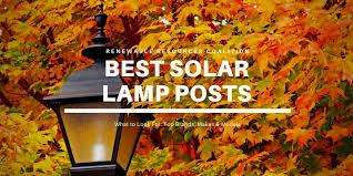 6 best solar lamp posts outdoor pole