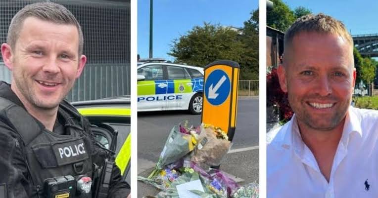 Two sons of Cleveland police officer killed in A66 crash lead Manchester United out as mascots | Teesside Live