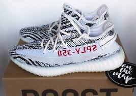 Details About Adidas Yeezy Boost 350 V2 Zebra Black White Red Uk 4 5 6 7 8 9 10 11 12 13 14 Us