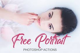 Free Portrait Photoshop Actions Free Photoshop Portrait Actions Bundle