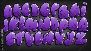 graffiti alphabet bubble graffiti