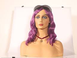 natural makeup mannequin head with