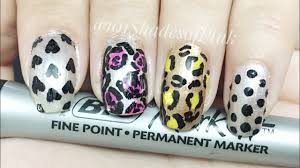 sharpie nail art designs