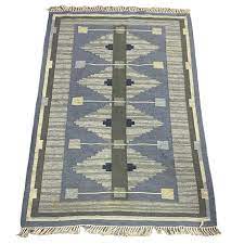 a carpet wicker linen signed gs 202