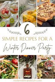 winter dinner party