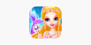 mermaid fashion makeup on the app