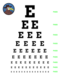 Printable Vision Test Page 2 Of 2 Online Charts Collection