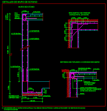 Basement Wall Dwg Detail For Autocad