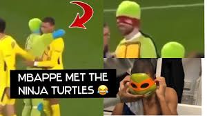 Tmnt (teenage mutant ninja turtles) games, ninja games, teenage mutant games. Mbappe Meets The Ninja Turtles Youtube