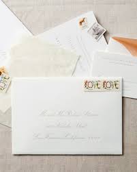 Search only for wedding mail 10 Things You Should Know Before Addressing Assembling And Mailing Your Wedding Invitations Martha Stewart