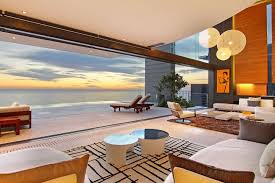 24 luxury living room sea view