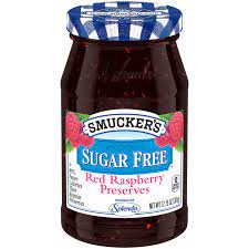 sugar free red raspberry preserves with