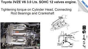 toyota 3vze v6 3 0 lts sohc 12 valves