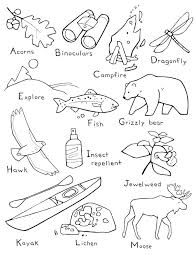 Fox in socks coloring pages. Free Coloring Page Camping Alphabet Studiotuesday