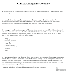 How To Write A Character Analysis Essay 6 Great Examples