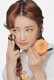 stylenanda woman applying makeup png