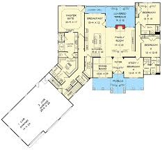 Craftsman House Plan With 3 Car Angled