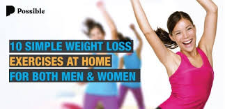10 Simple Weight Loss Exercises At Home