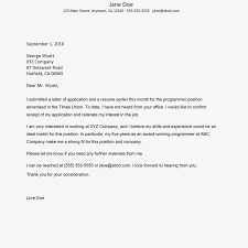 Sample Letter To Follow Up On A Job Application