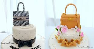 luxury handbag cakes in singapore